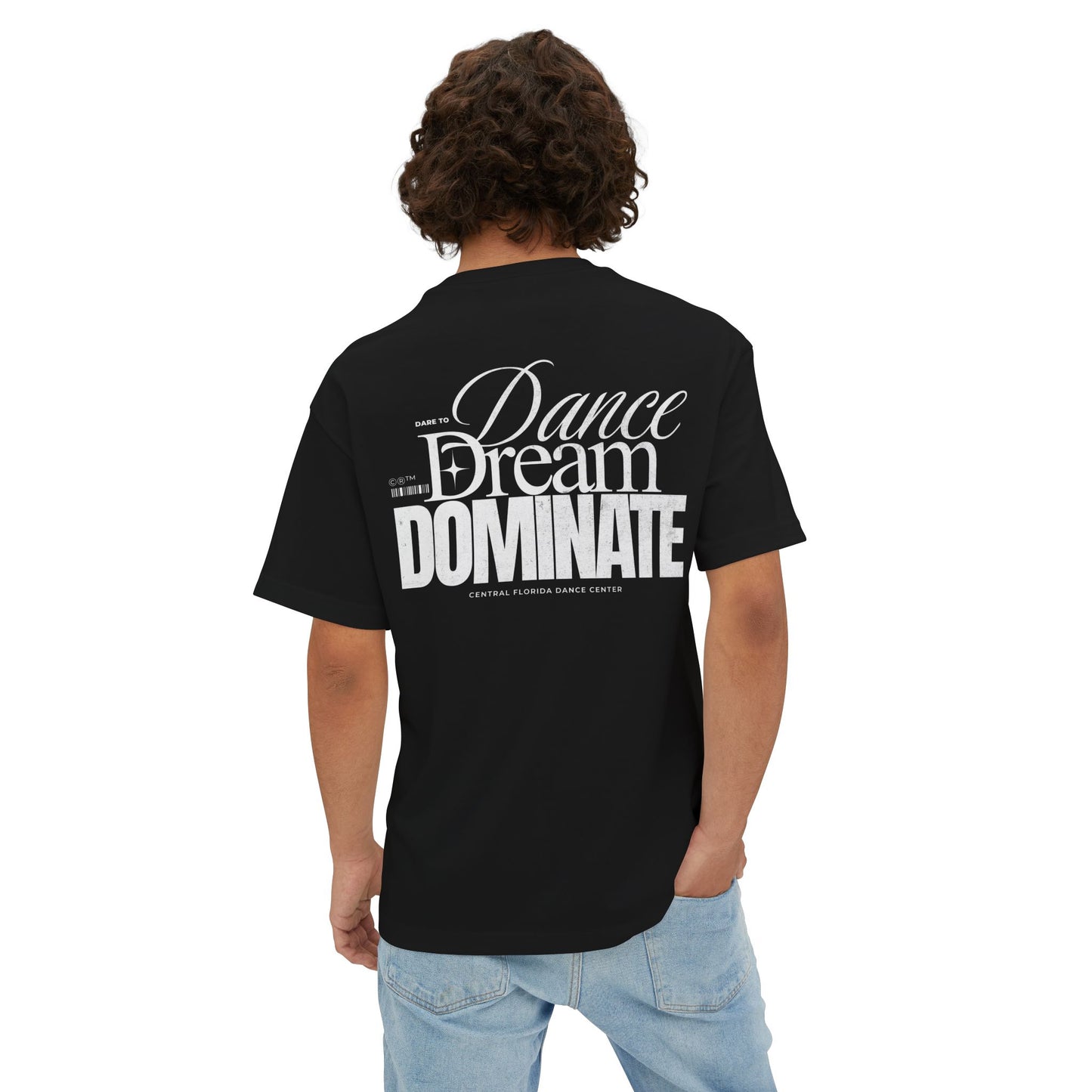 Adult Oversized "Dare To Dream" Graphic Tee