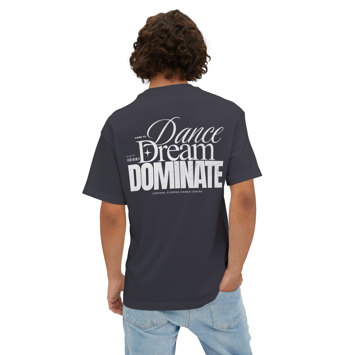 Adult Oversized "Dare To Dream" Graphic Tee