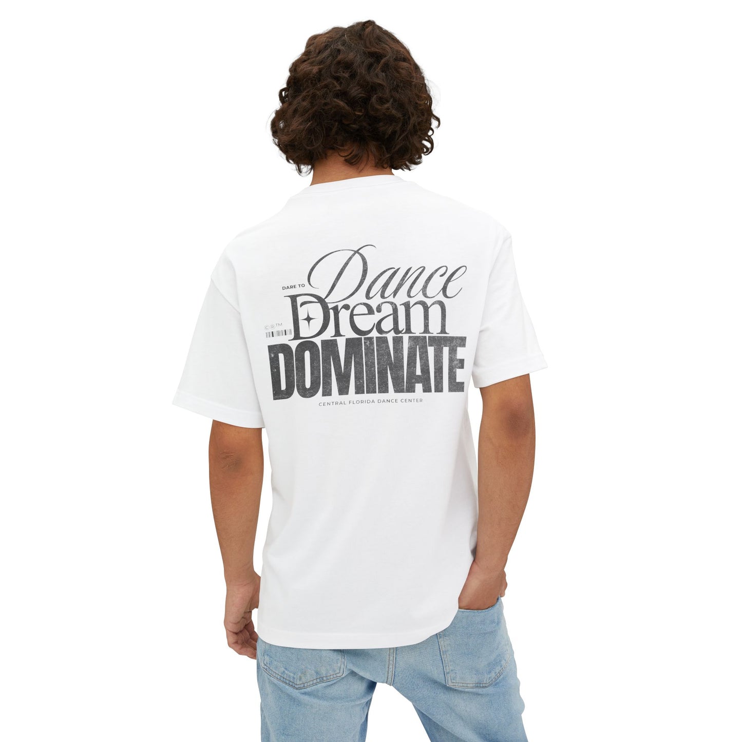 Adult Oversized "Dare To Dream" Graphic Tee