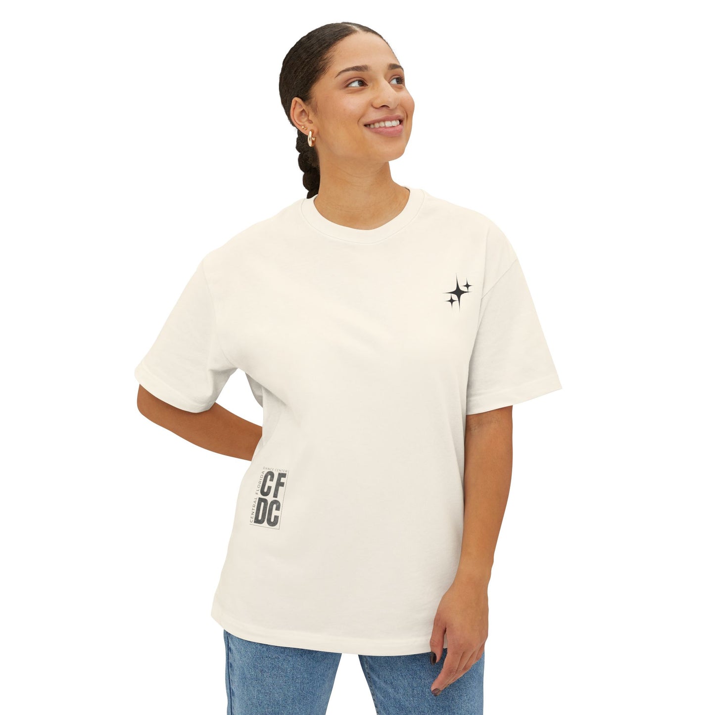 Adult Oversized "Dare To Dream" Graphic Tee