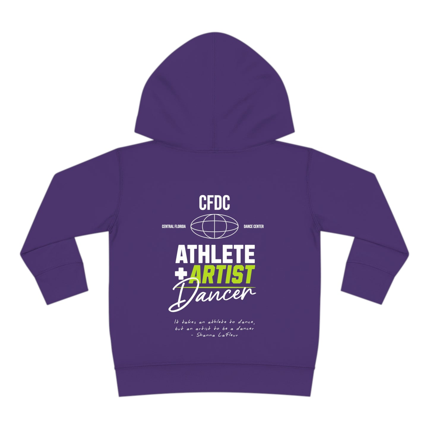 Toddler "Artist + Athlete" Hoodie