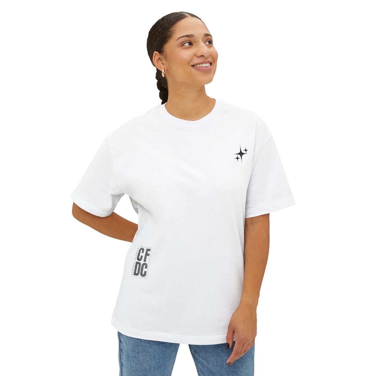 Adult Oversized "Dare To Dream" Graphic Tee