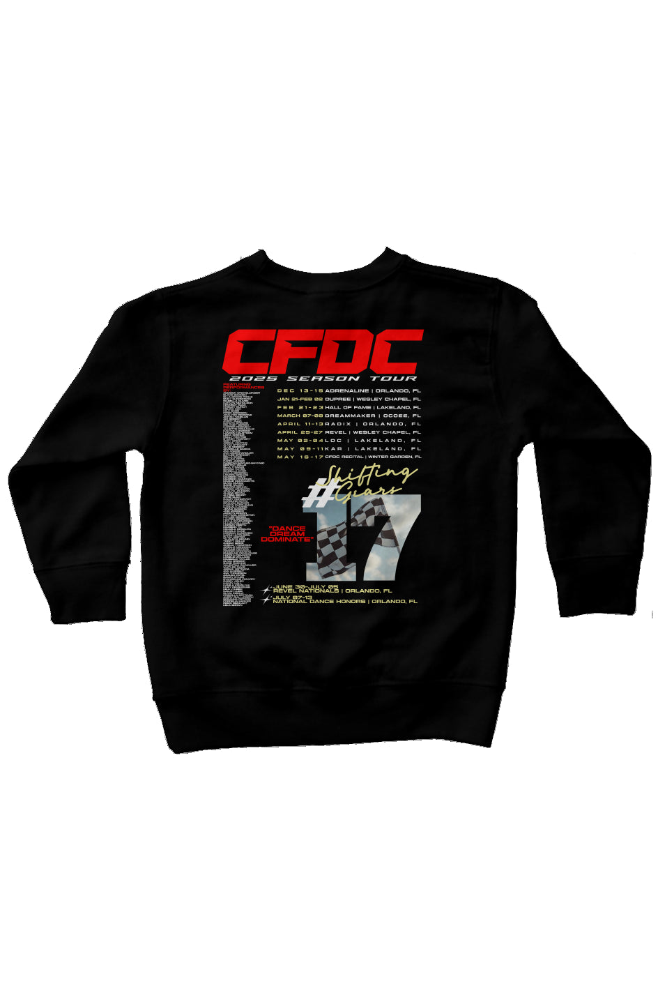 Toddler 2025 Tour Crewneck