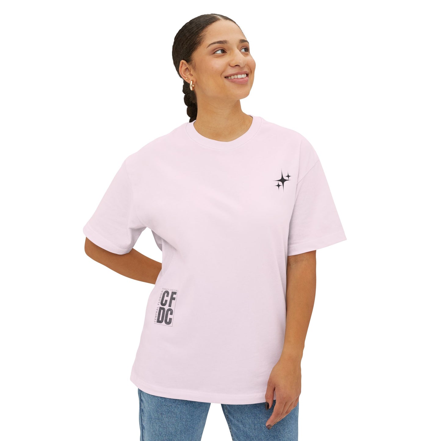 Adult Oversized "Dare To Dream" Graphic Tee