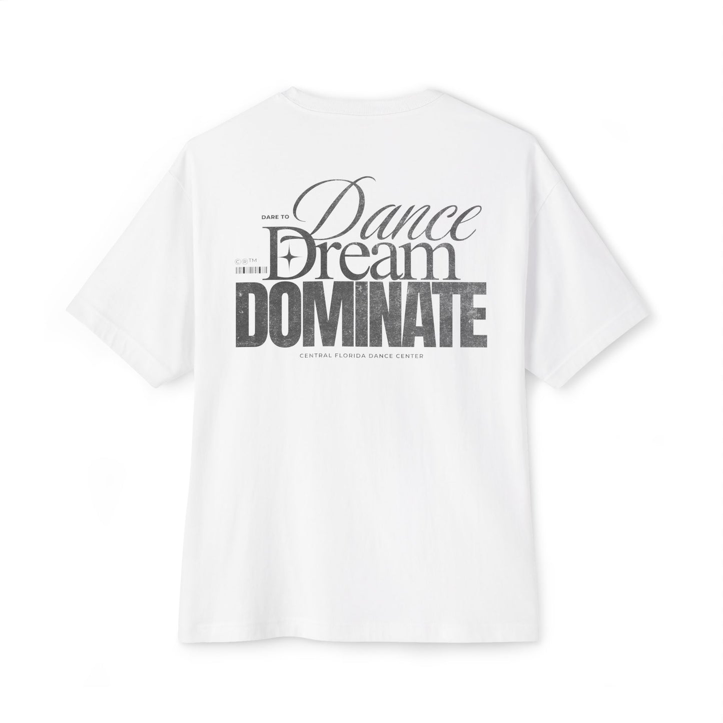 Adult Oversized "Dare To Dream" Graphic Tee