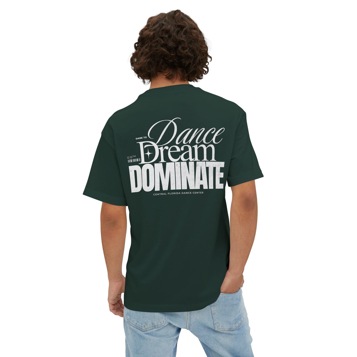 Adult Oversized "Dare To Dream" Graphic Tee