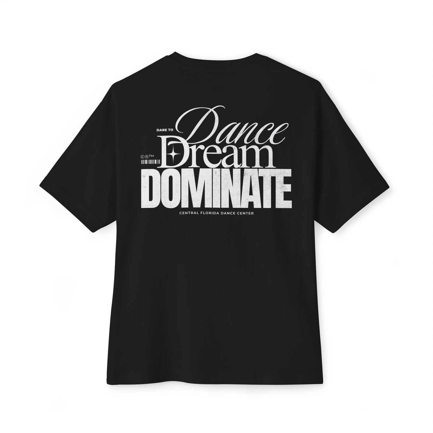 Adult Oversized "Dare To Dream" Graphic Tee