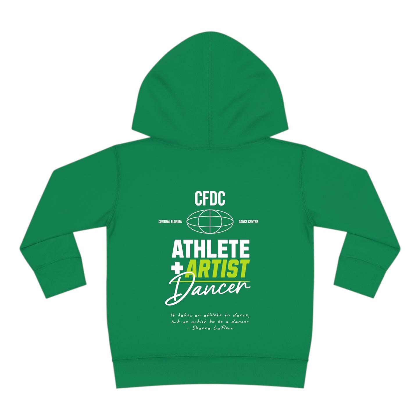 Toddler "Artist + Athlete" Hoodie