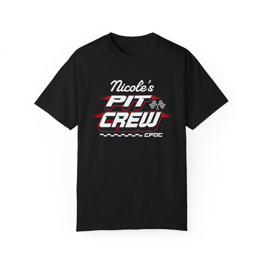 Mom & Dad Pit Crew Tee with Personalization