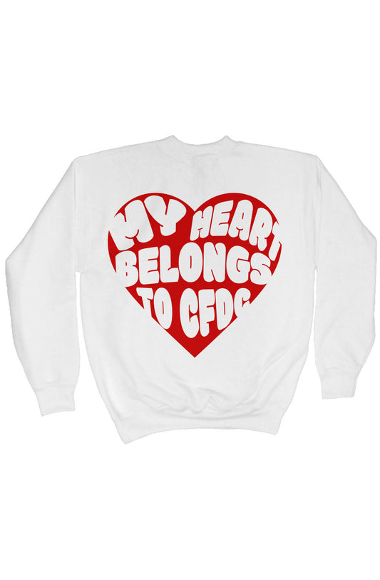 Youth My Heart Belongs To CFDC Crewneck